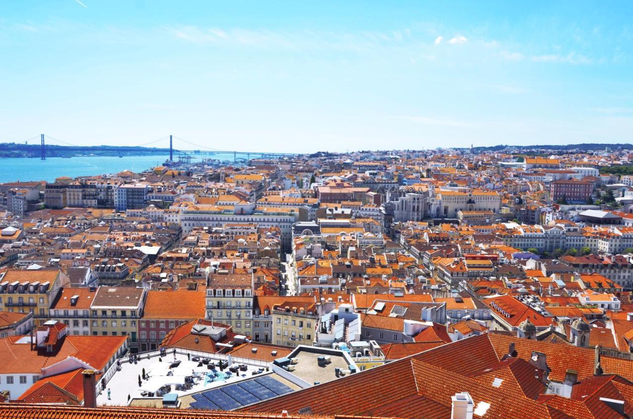 Traditional Apartment With A Terrace, Ac And Fast Internet Lisboa Exterior foto