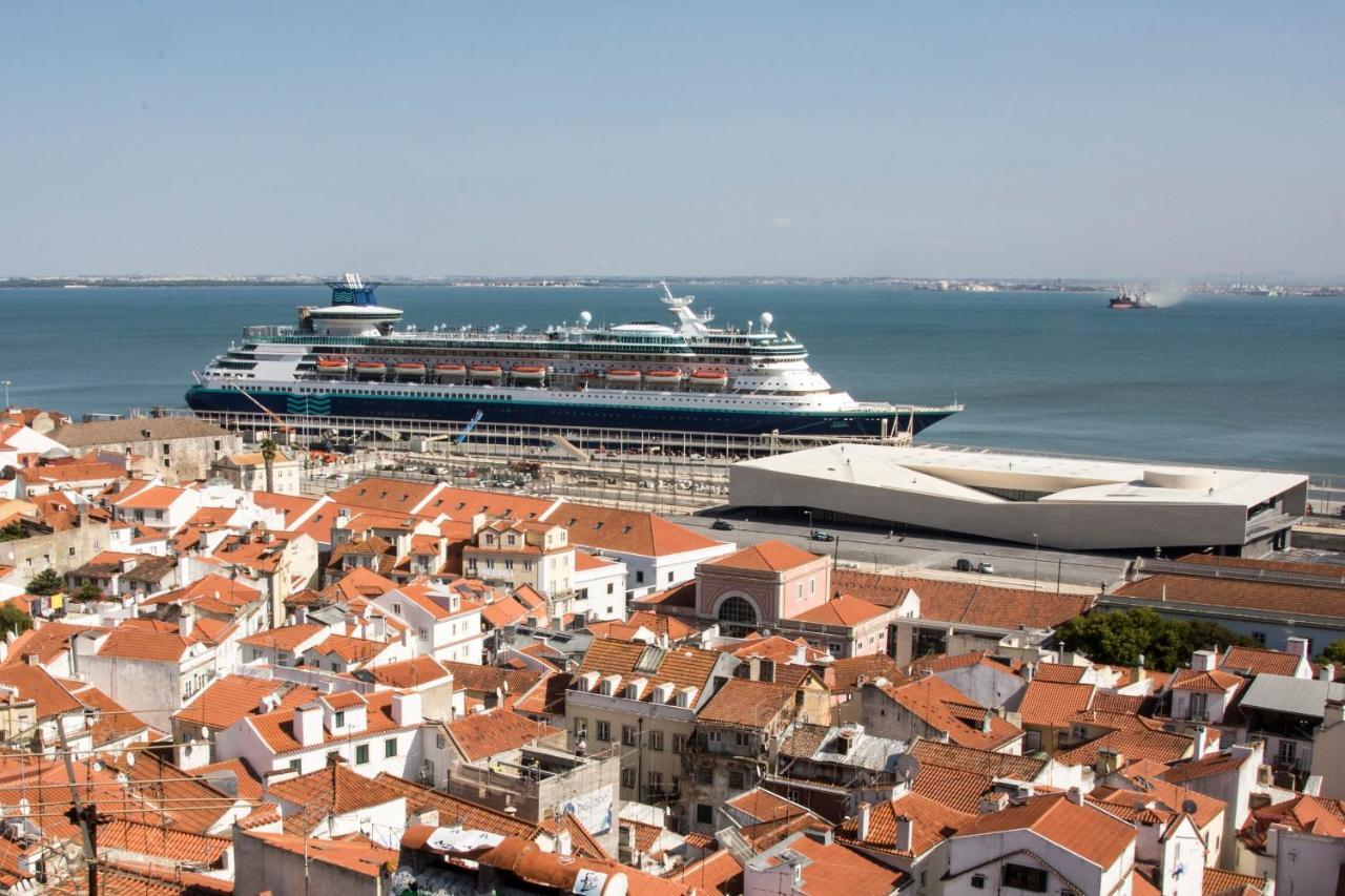 Traditional Apartment With A Terrace, Ac And Fast Internet Lisboa Exterior foto